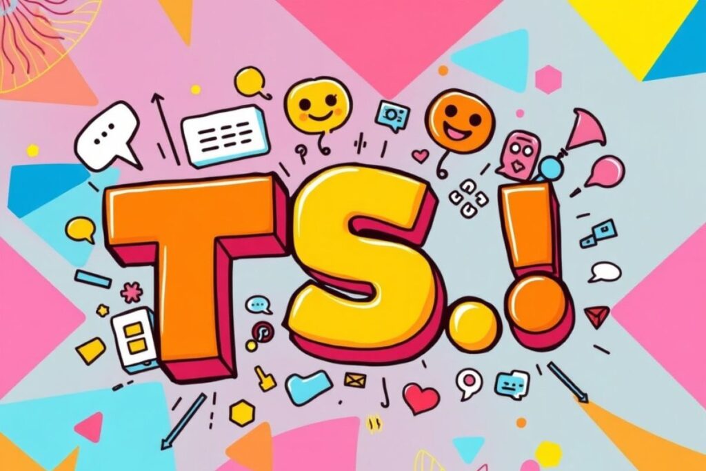 What does TS mean on Facebook