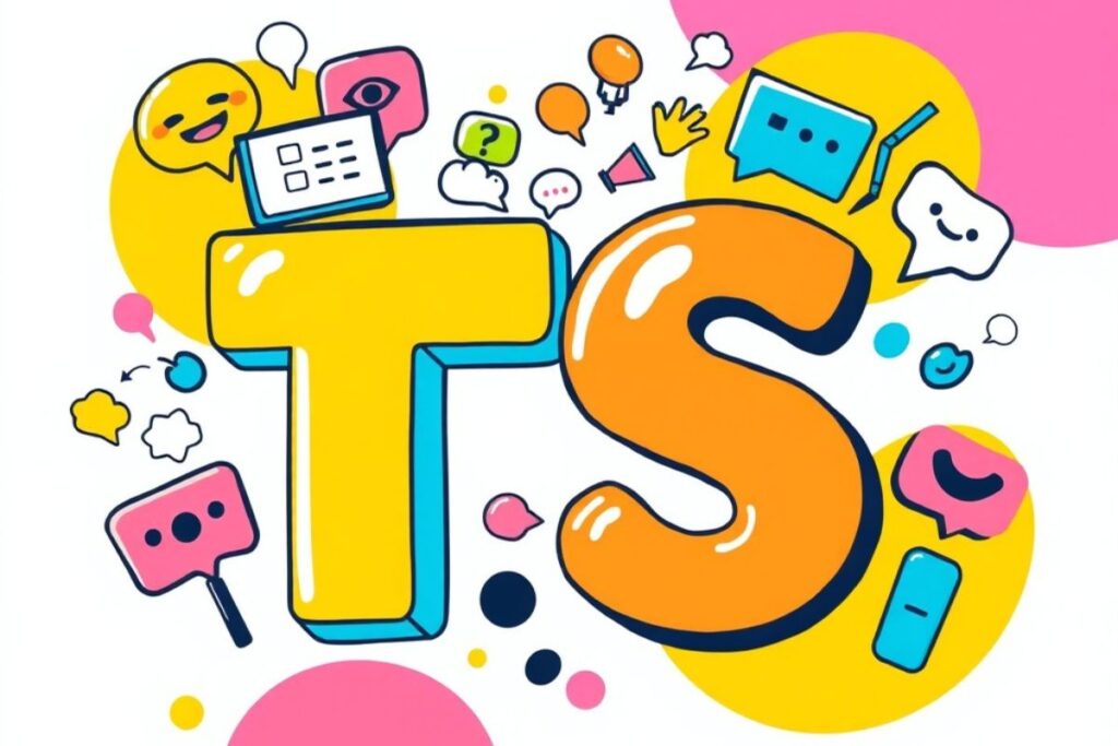 What does TS mean on Snapchat