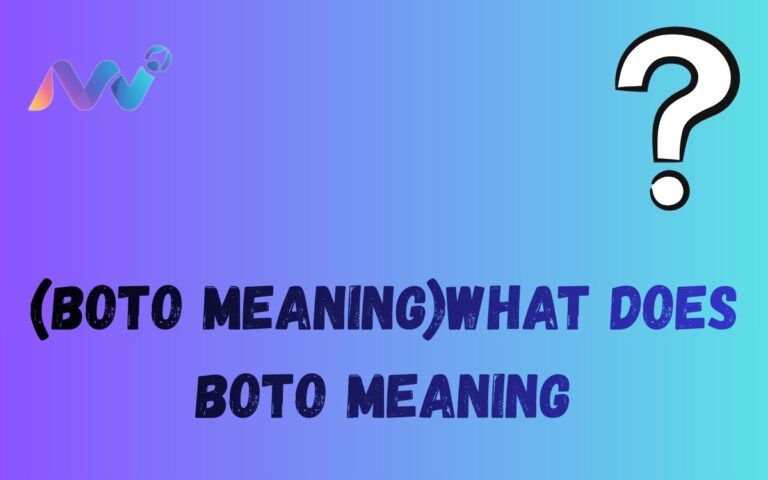 (Boto Meaning)What does boto meaning