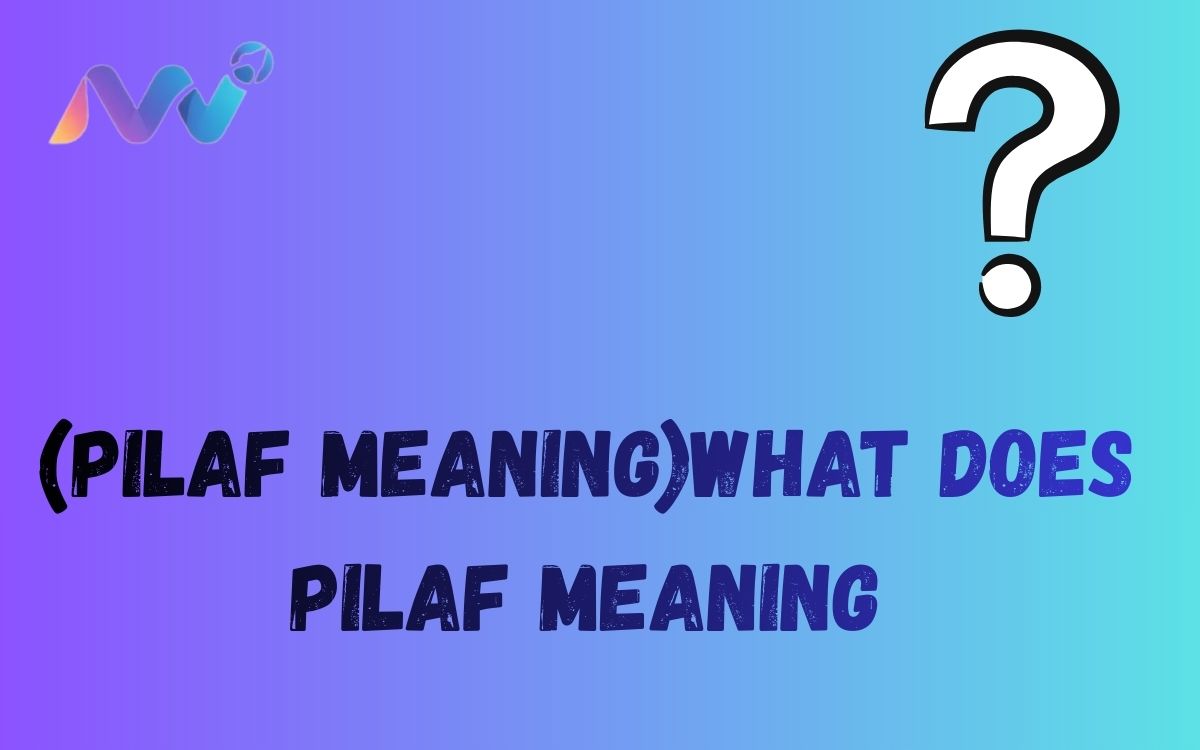 (Pilaf Meaning)What does pilaf meaning