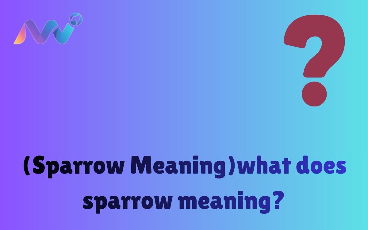 (Sparrow Meaning)what does sparrow meaning