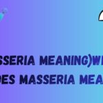 (Masseria meaning)what does masseria mean