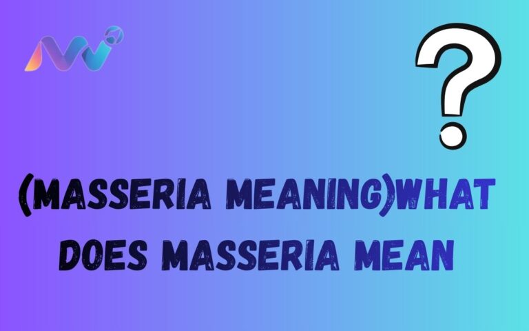 (Masseria meaning)what does masseria mean