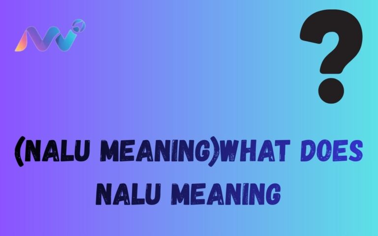 (Nalu meaning)what does nalu meaning